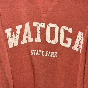 WATOGA State Park Rust Crewneck Sweatshirt